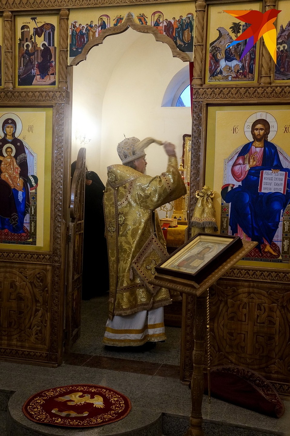 Митрополит Рязанский и Михаловский Марк освятил храм. Фото: Павел АВЕРИН