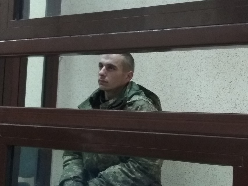 Старший матрос Владимир Терещенко Фото: Анастасия ЖУКОВА