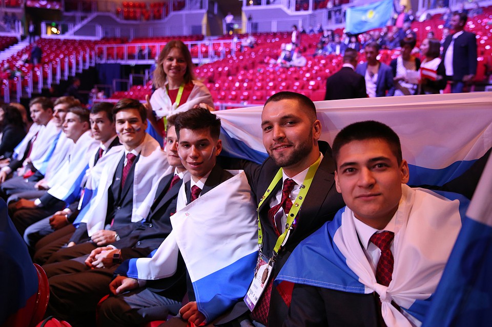 Сборная РФ на Euroskills.