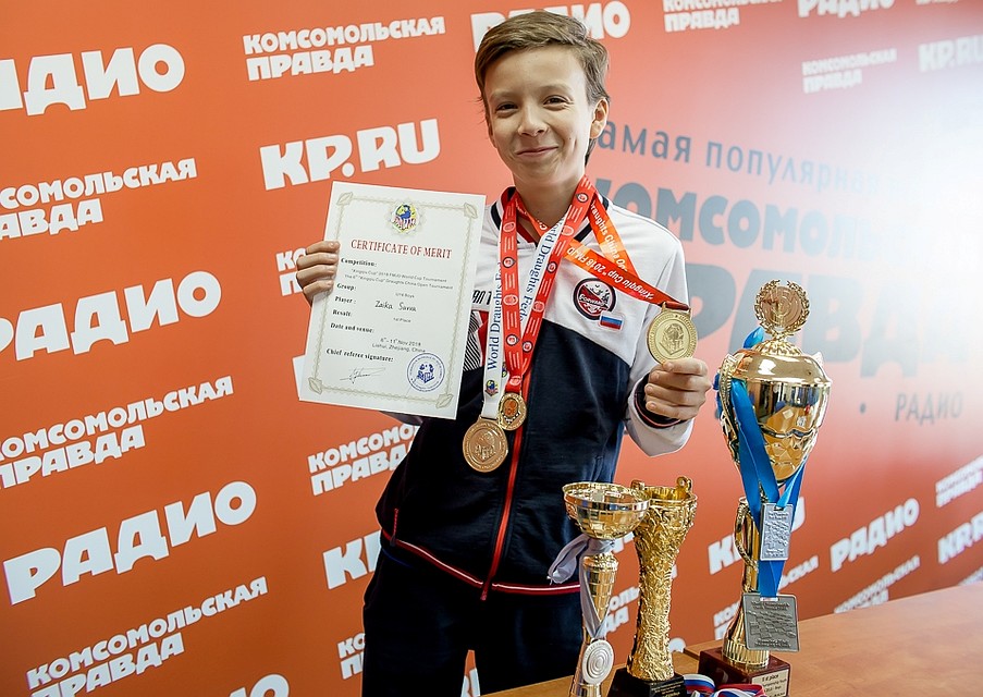 За победу в Китае Савва заработал 18 тысяч рублей. Фото: Валентина ВАГАНОВА