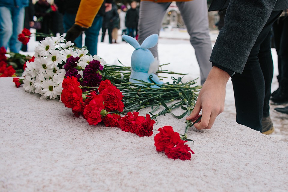 Акция длилась буквально полчаса. Фото: Валентина ВАГАНОВА