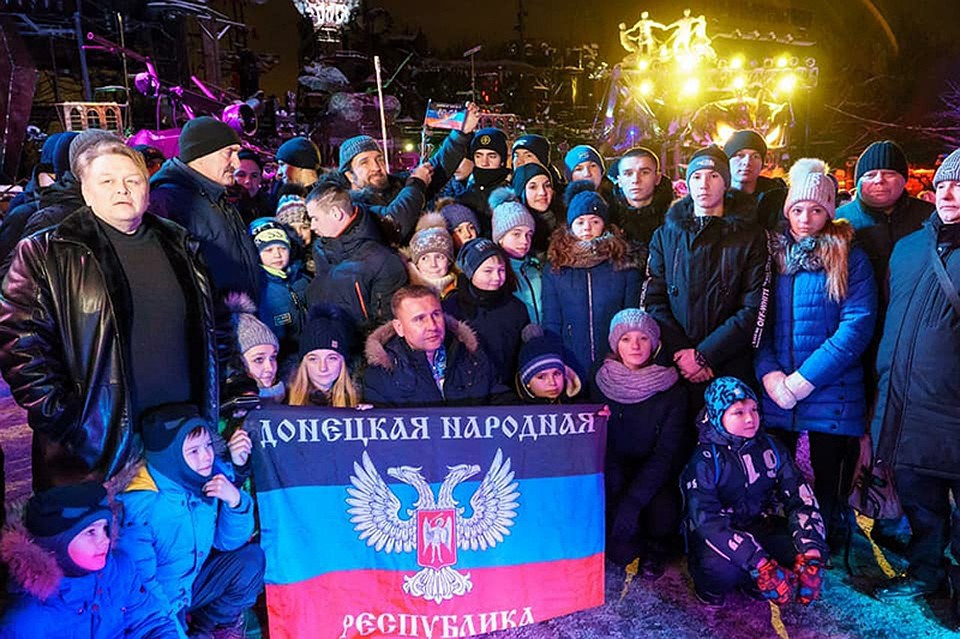 На байк-елку в Москву традиционно привозят детей из Донбасса Фото: предоставлено пресс-службой