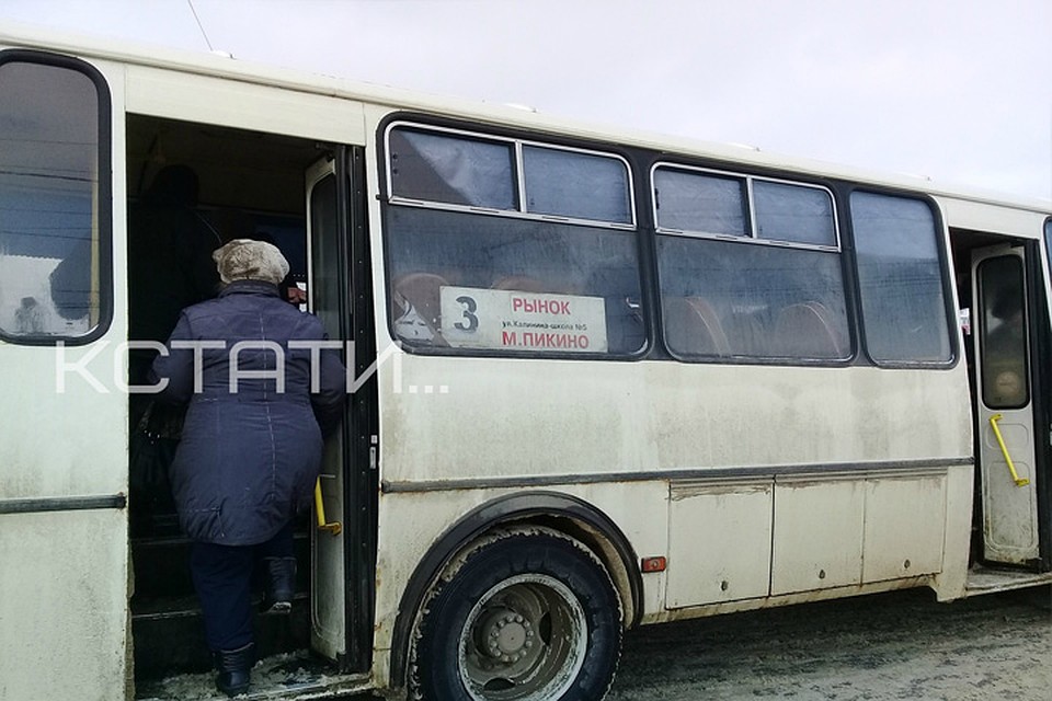 Конфликт произошел в маршрутке №3 на Бору. Фото: https://vk.com/kstatinn