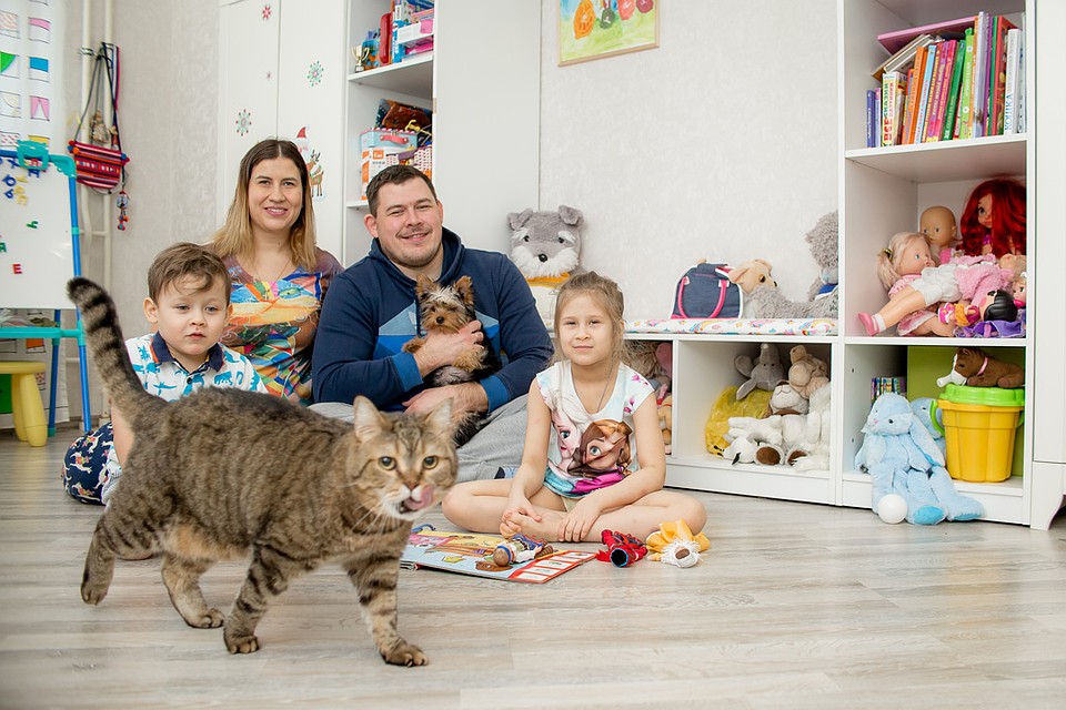 До переезда в «Белый Хутор» семья Мишиных ютилась в однушке