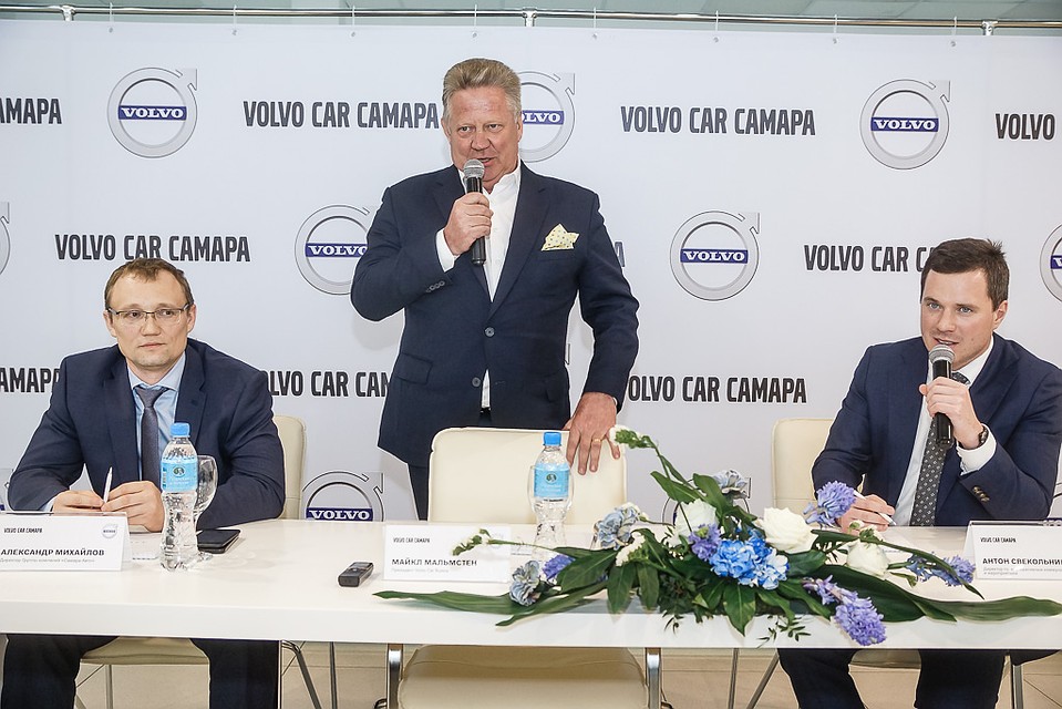 Майкл Мальмстен: "Сейчас Volvo это не старомодный бренд и забудьте о тех автомобилях, что засели в вашей памяти" Фото: Светлана МАКОВЕЕВА