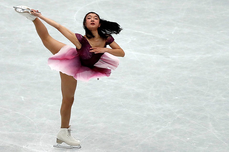Каори Сакамото пока идет на втором месте Фото: REUTERS
