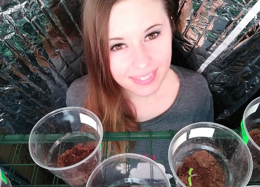 Многие не верят, что Марина сама работает на земле Фото: из личного архива героя публикации.