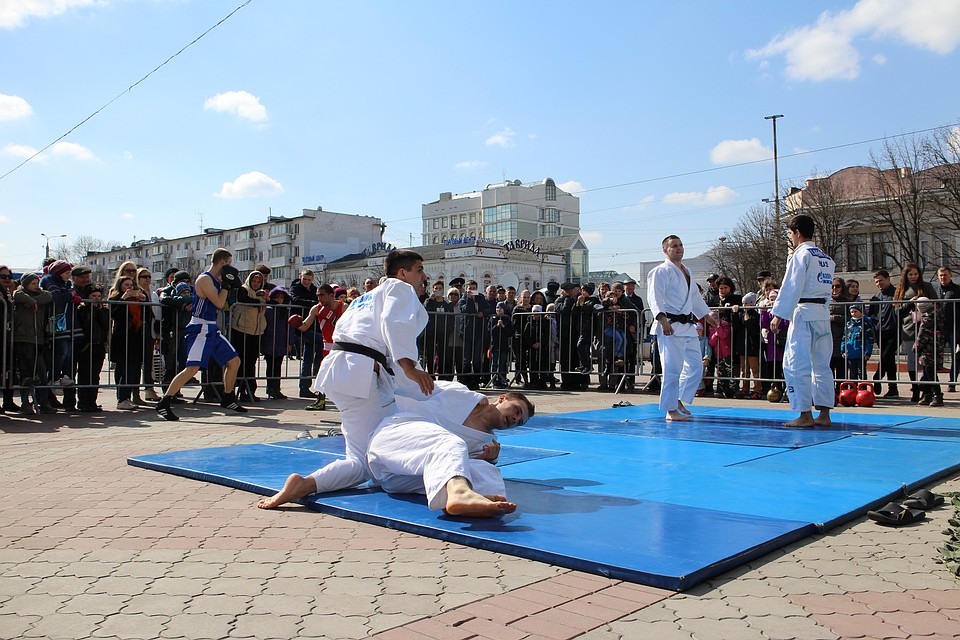 Спортсмены показали мастерство Фото: Галина КОВАЛЕНКО