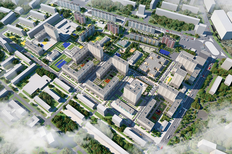 Проект района Ивановское. Фото: Пресс-служба Москомархитектуры
