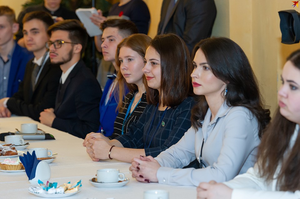 Студенты не стеснялись задавать вопросы Фото: Олег ЗОЛОТО