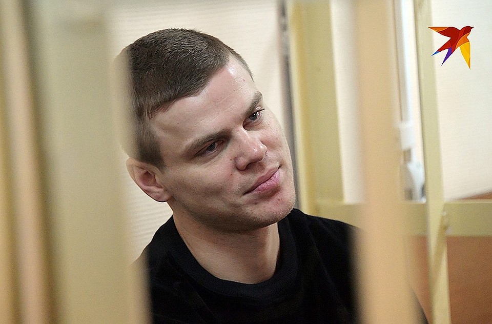 Александр Кокорин на судебном заседании. Фото: Владимир ВЕЛЕНГУРИН