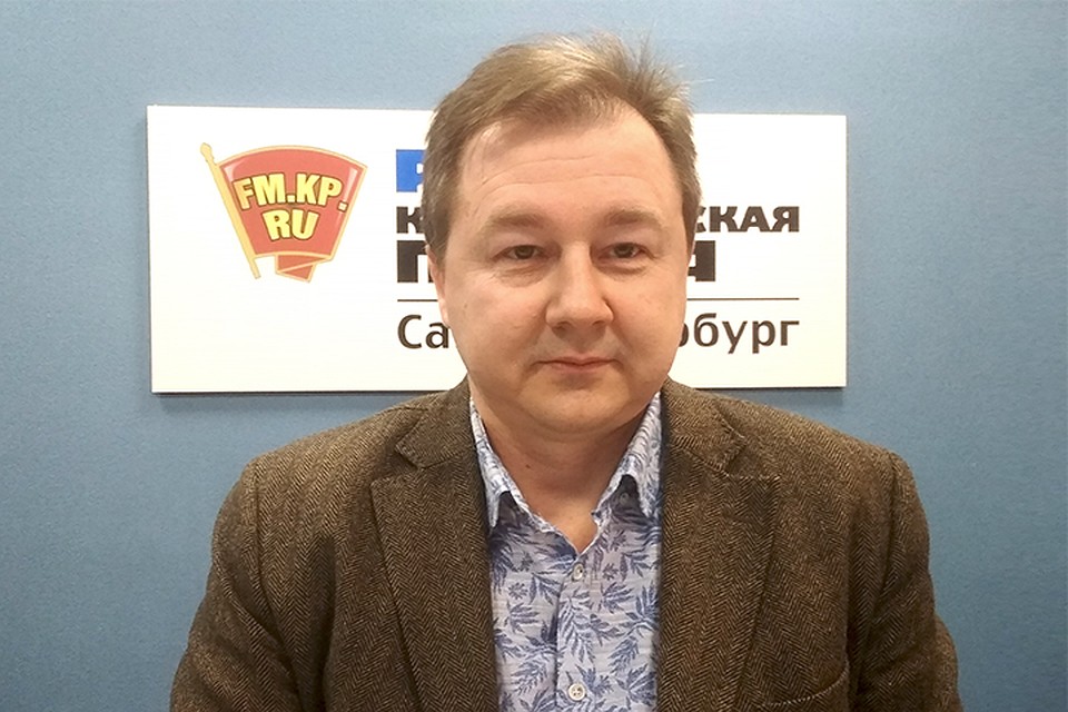 Александр Понкрашкин в студии радио «Комсомольская правда». Фото: Андрей ГАШЕВ