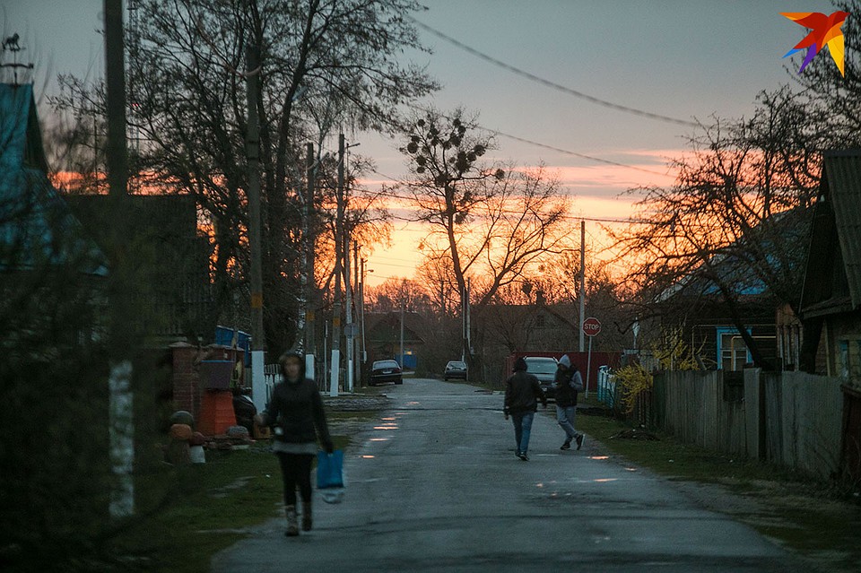 Вечером в Брагине делать нечего. Фото: Павел МАРТИНЧИК