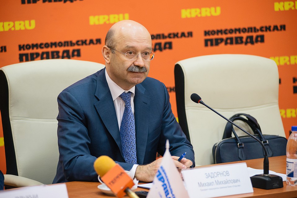 Президент-председатель правления банка «Открытие» Михаил Задорнов. Фото: Альберт ДЗЕНЬ