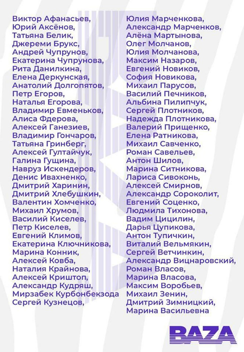 Список тех, кто находился на борту самолета Москва-Мурманск. Фото: МЧС