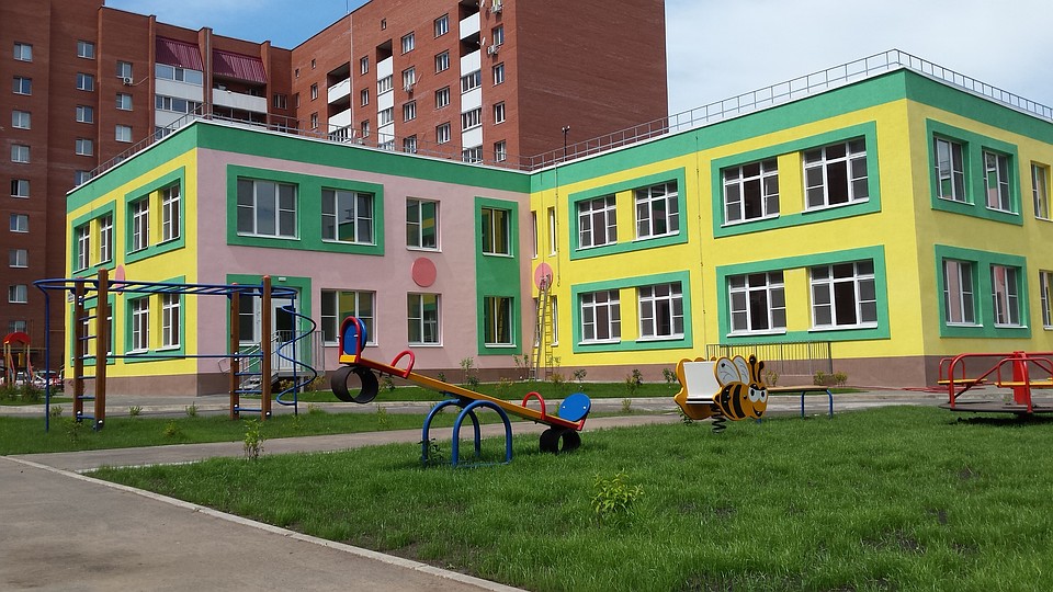 Детский садик здесь уже работает, школу скоро начнут строить