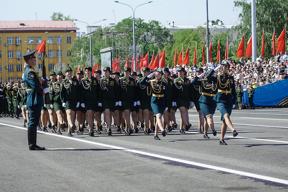 В шествии приняли участие как мужчины, так и женщины Фото: Светлана МАКОВЕЕВА