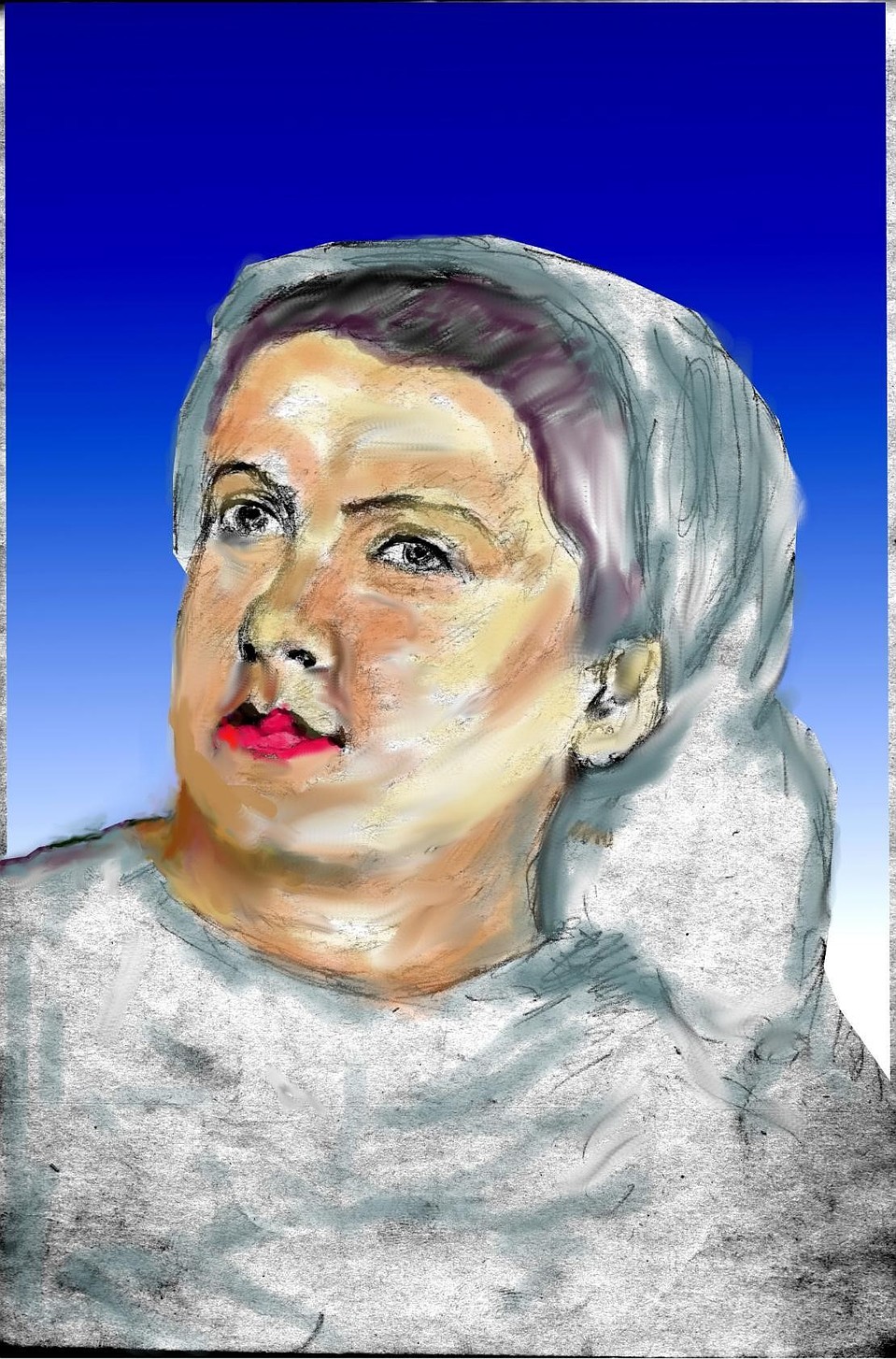 Это тоже медсестра, может и ее кто-то узнает?