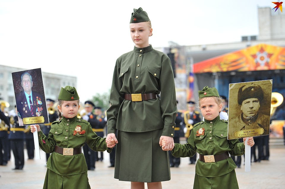 В Орле прошел парад Победы Фото: Вячеслав КОВАЛЕНКО