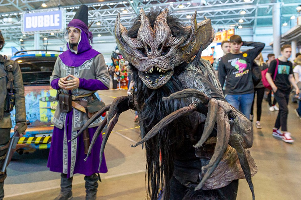 Comic Con 2019 в Санкт-Петербурге собрал тысячи любителей поп-культуры. Фото: Олег ЗОЛОТО