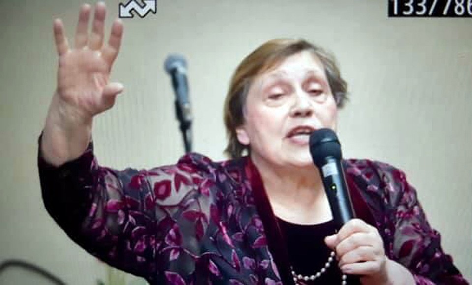 Исполнительный директор клуба ветеранов "КП" Людмила Семина