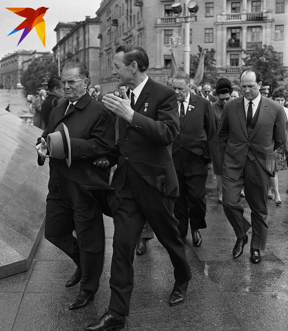 Машеров и Тито в Минске. Фото: Юрий ИВАНОВ