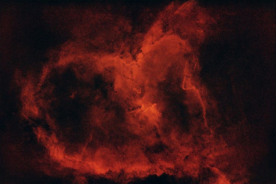 Heart nebula wo star — туманность Сердце. Фото: Герман МАРКОВ.