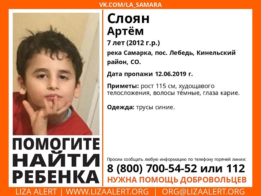 Сообщать о пропавшем ребенке можно сразу активистам Лиза Алерт