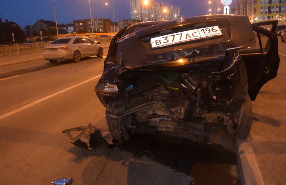 За рулем Suzuki была сорокалетняя женщина со стажем вождения более 10 лет Фото: отделение пропаганды ГИБДД Екатеринбурга