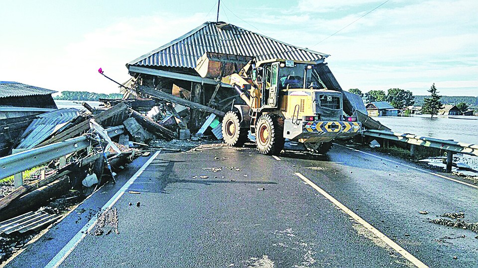 В зону подтопления попало более 10 тысяч жилых домов. Фото: ФКУ Упрдор "Прибайкалье".