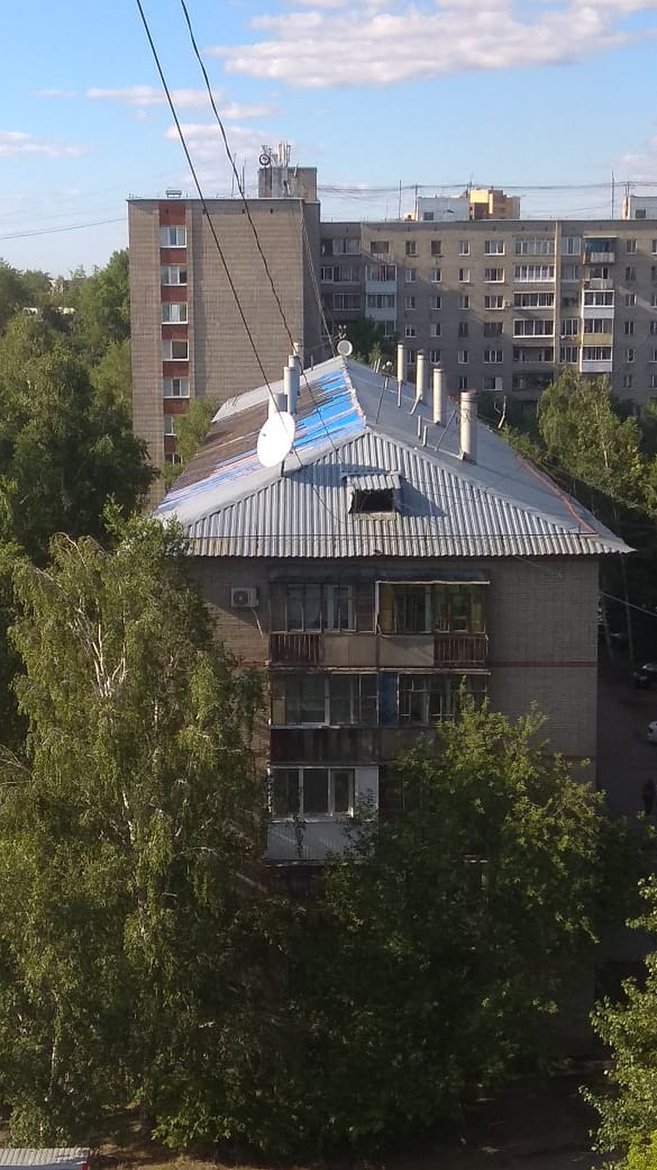 Так выглядит крыша сейчас