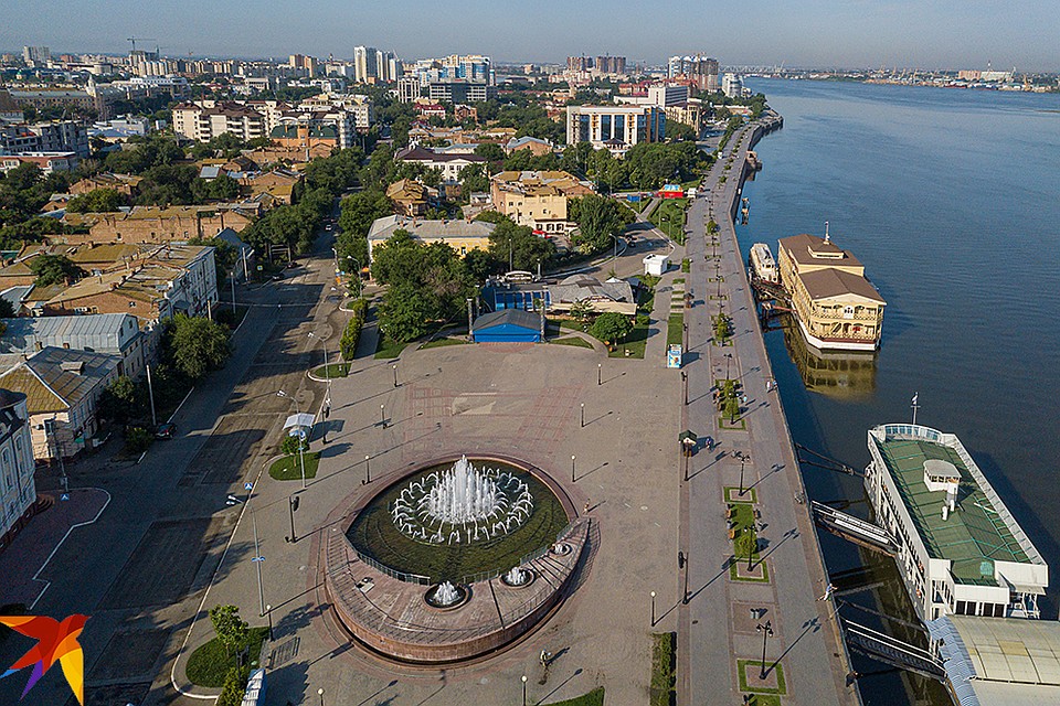 Городская набережная Фото: Михаил ФРОЛОВ