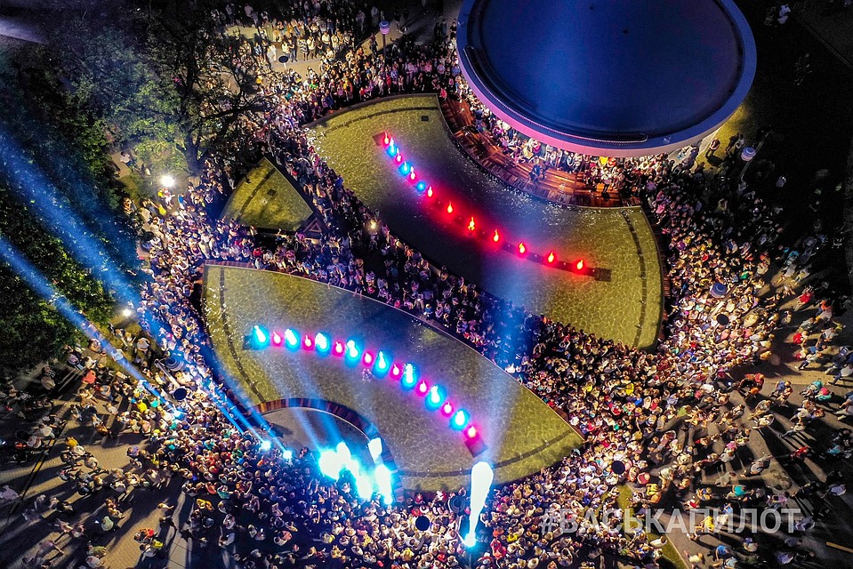 Этот фонтан - подарок брестчанам к 1000-летию города. Фото: Василий Васильевич