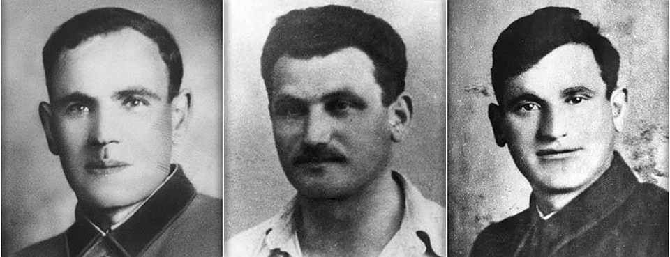 Зусь, Тувия и Асаель Бельские. Фото: jewishpartisans.org.