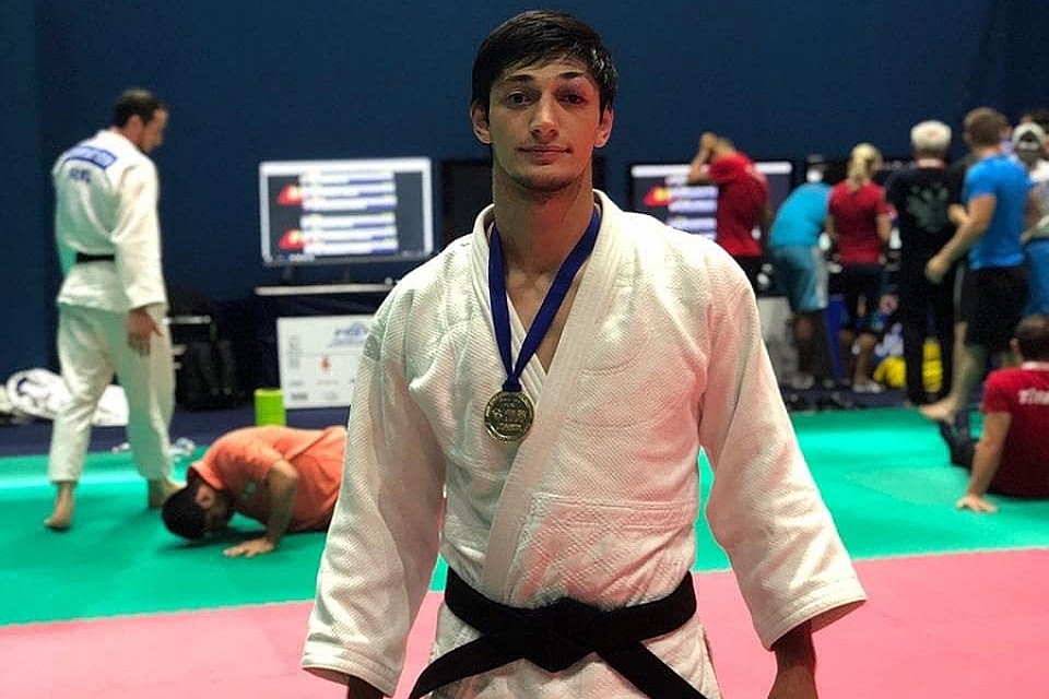 Руслан Албогачиев, Чемпионата Европы по дзюдо среди слепых и слабовидящих. Фото предоставлено Минспорта Республики Ингушетия
