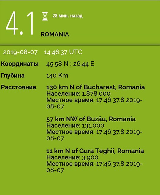 Это второе сильное землетрясение за сутки