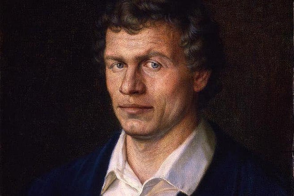 Портрет живописца Владимира Суздальцева. Фото: галерея народного художника СССР А.Шилова