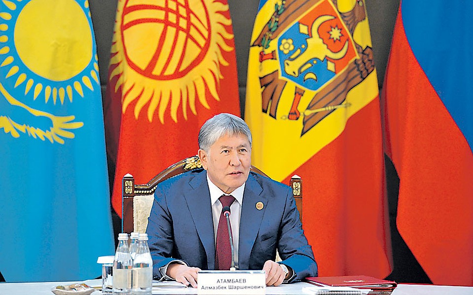 Четвертый президент Киргизии Алмазбек Атамбаев. Фото: GLOBAL LOOK PRESS