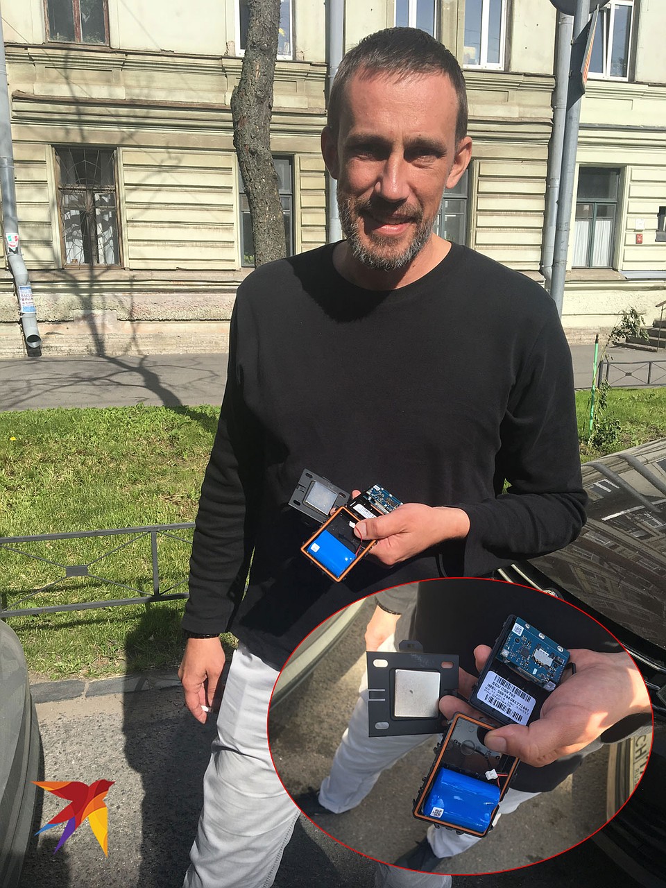 За перемещениями беглеца следят: недавно он обнаружил под сиденьем в машине "жучок". Фото: Ульяна СКОЙБЕДА