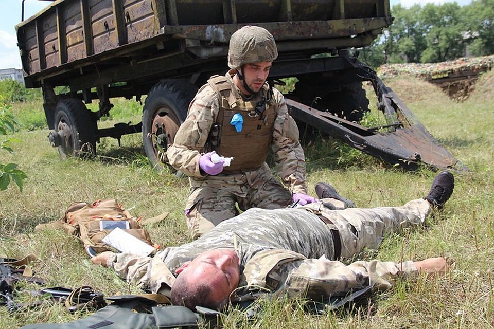 На своих минах украинские военные гибнут чаще, чем от огня противника. Фото: Пресс-центр штаба ООС