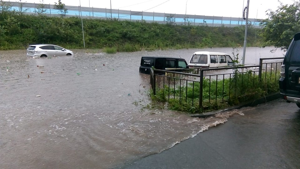 Под воду ушла улица Космонавтов. Фото: Социальные сети