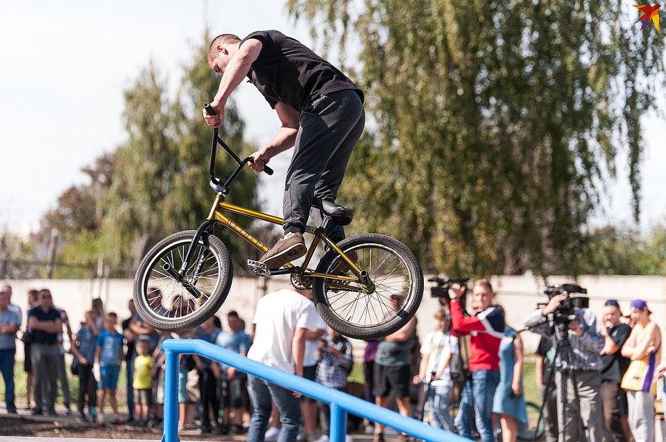 Для bmx тоже найдется место Фото: Вячеслав КОВАЛЕНКО