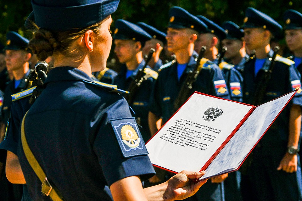 Эту клятву они запомнят надолго. Фото: Кирилл ВЕРШИНИН