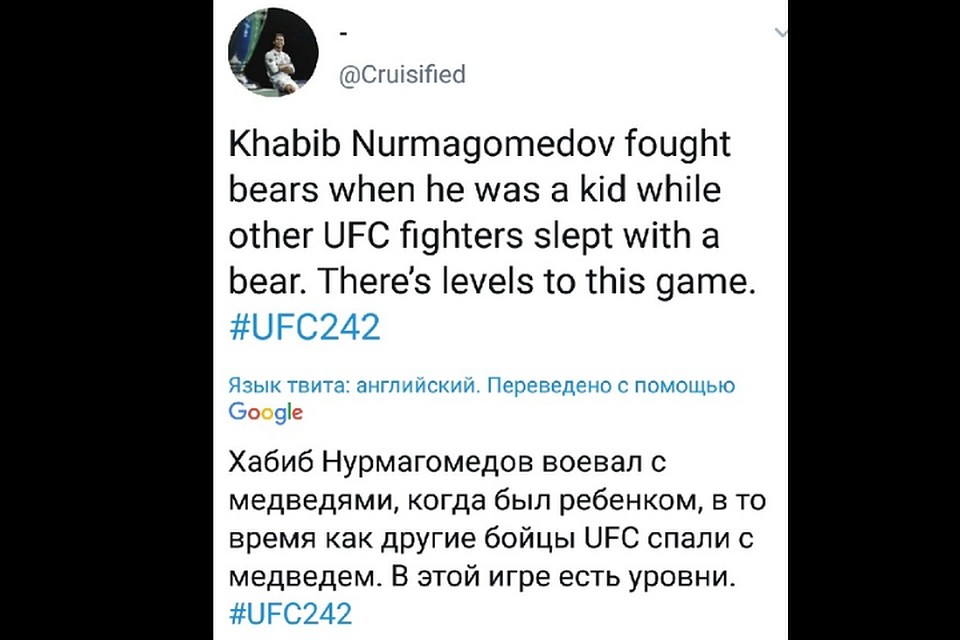 Историю про то, как Хабиб дрался с медведем, знают даже на Западе Фото: СОЦСЕТИ