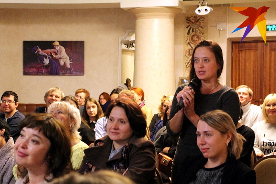 Были и вопросы от зрителей Фото: Ирина ТАРАСОВА