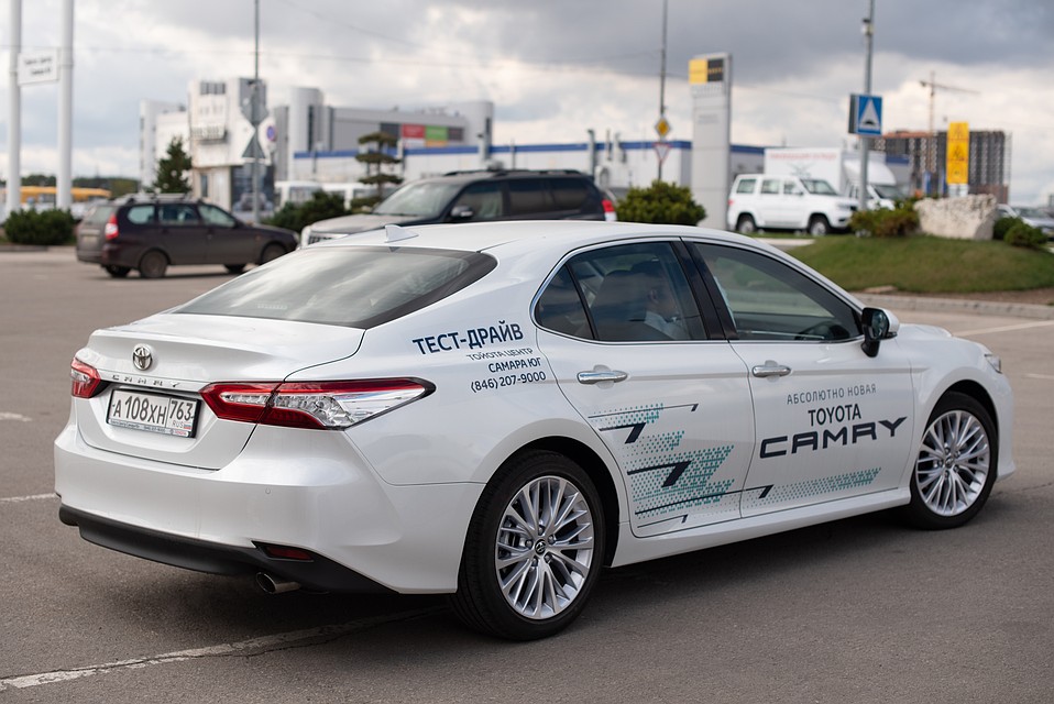 Toyota Camry порадовала Фото: Ксения ТИМОФЕЕВА
