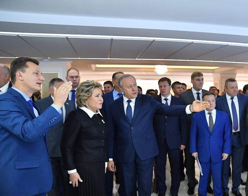 Валентина Матвиенко поблагодарила руководство региона за серьезную подготовку к проведению Дней Саратовской области