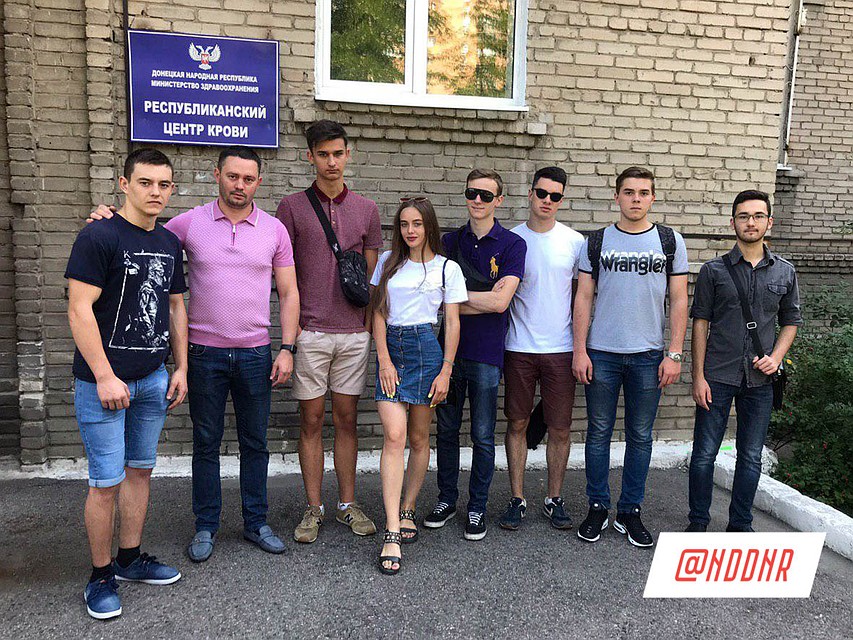 Народные дружинники на постоянной основе сдают кровь