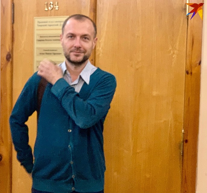 Художник Андрей Юдин. Фото: Татьяна РУМЯНЦЕВА