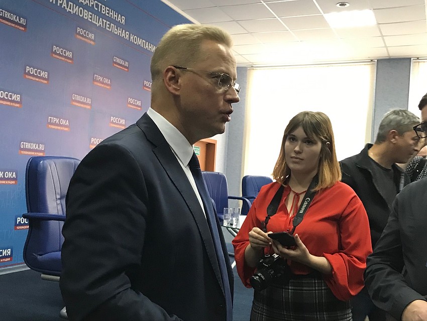 Поздравить победителей приехал российский журналист и телеведущий Эрнест Мацкявичюс. Фото: Константин МОГИЛИН